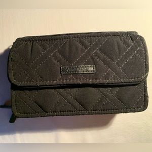 Vera Bradley RFID All in One Crossbody - Black